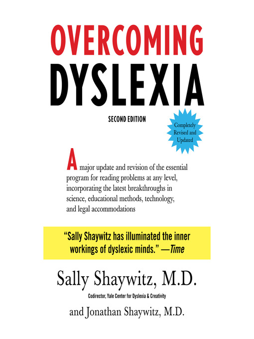 Title details for Overcoming Dyslexia by Sally Shaywitz, M.D. - Available